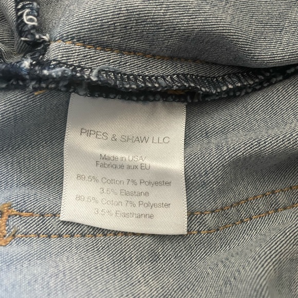 Veronica Beard Straight Leg Jeans Size 4 - Picture 4 of 4